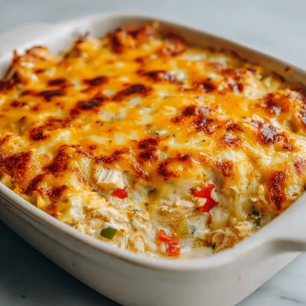 Cheesy Chicken Fajita Casserole Recipe - Recipe Image