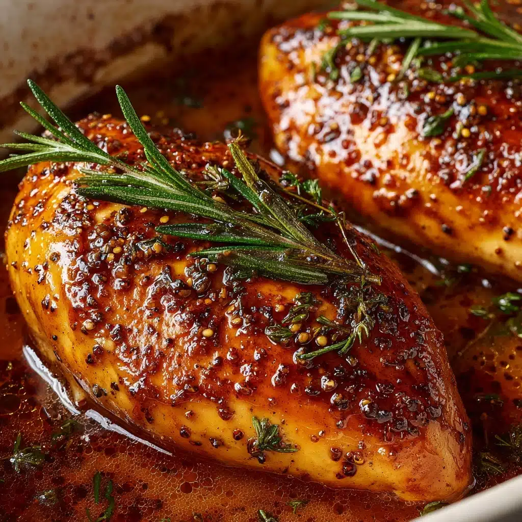 Honey Dijon Rosemary Baked Chicken Recipe - Recipe Image