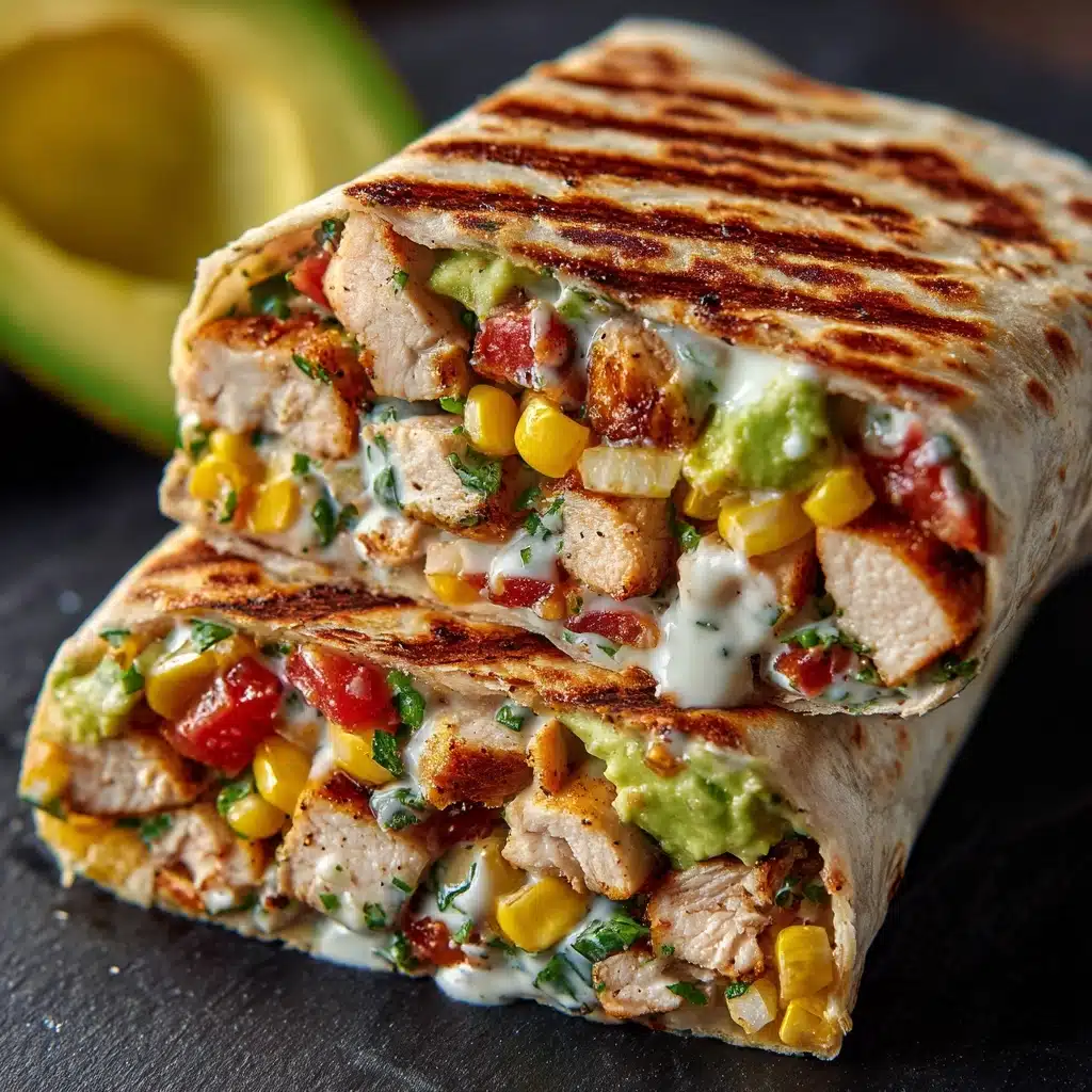 Chicken Ranch Avocado Burrito Recipe - Recipe Image
