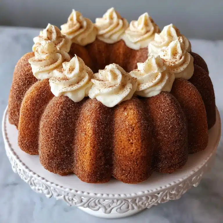 Snickerdoodle Bundt Cake Recipe