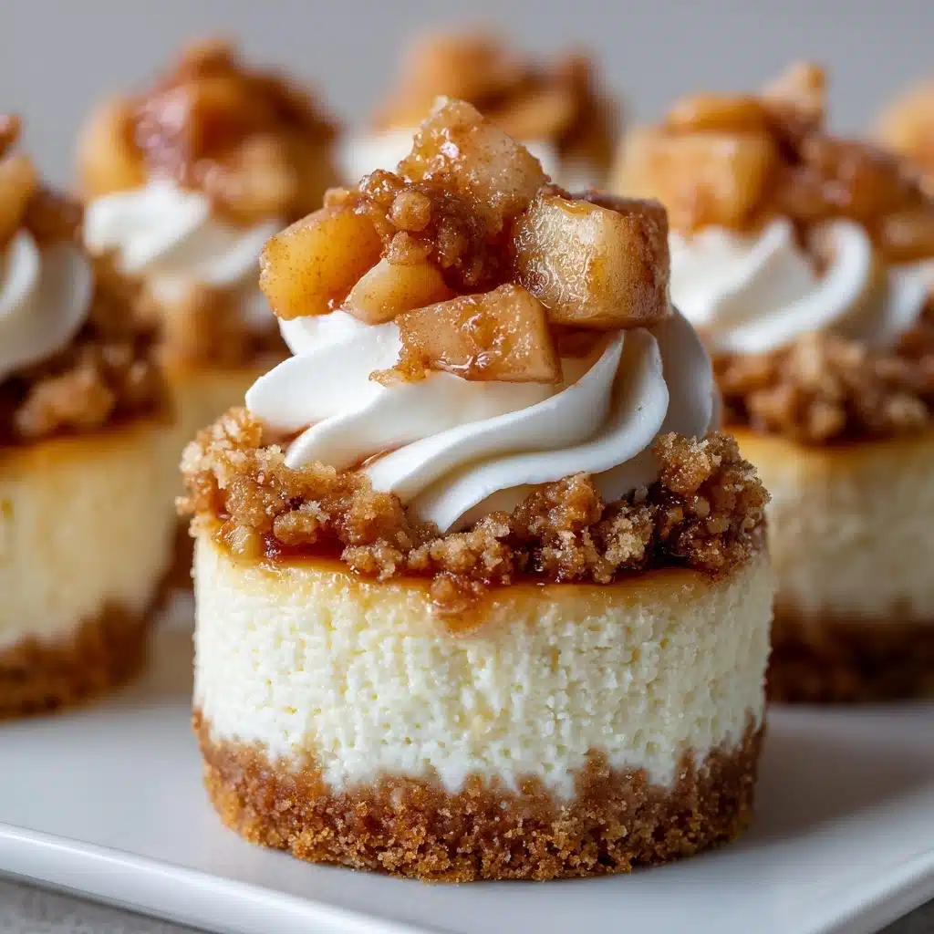 Apple Crisp Mini Cheesecakes Recipe