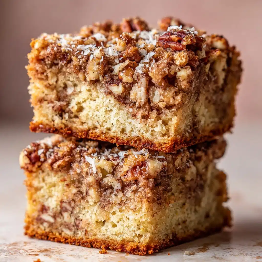 Rhubarb Streusel Coffee Cake Recipe - Recipe Image