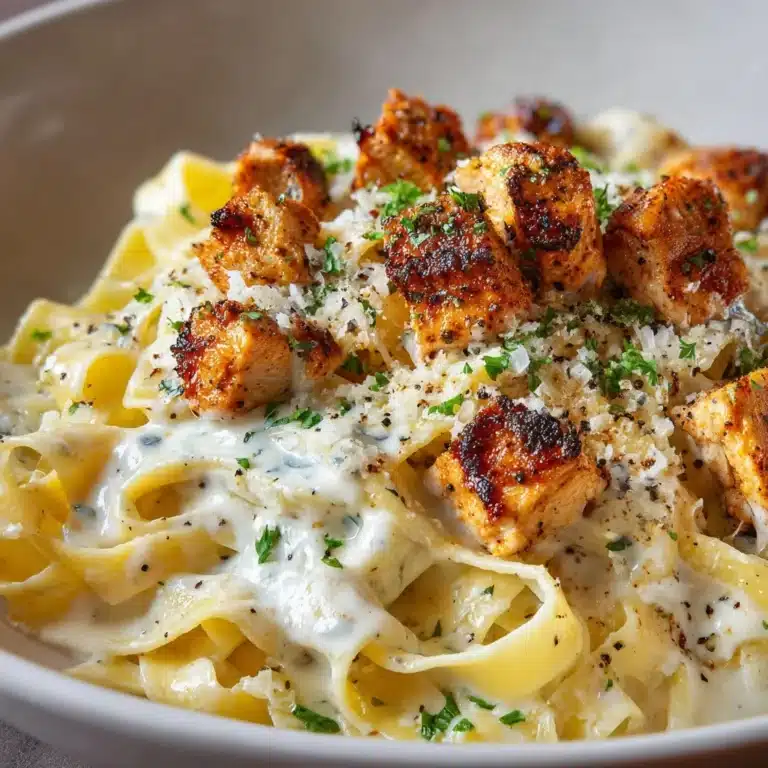 Creamy Cajun Chicken Linguine with Garlic Mozzarella Sauce – Irresistibly Delicious Dinner Recipe