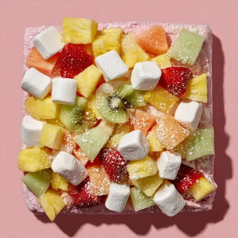 Easter Cheesecake Fruit Fluff Recipe