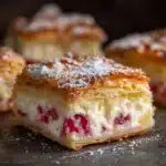 Rhubarb Cream Cheese Puff Pastries Recipe