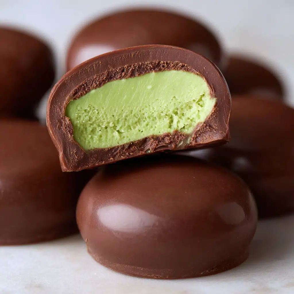 Chocolate Covered Mint Patties Recipe - Recipe Image