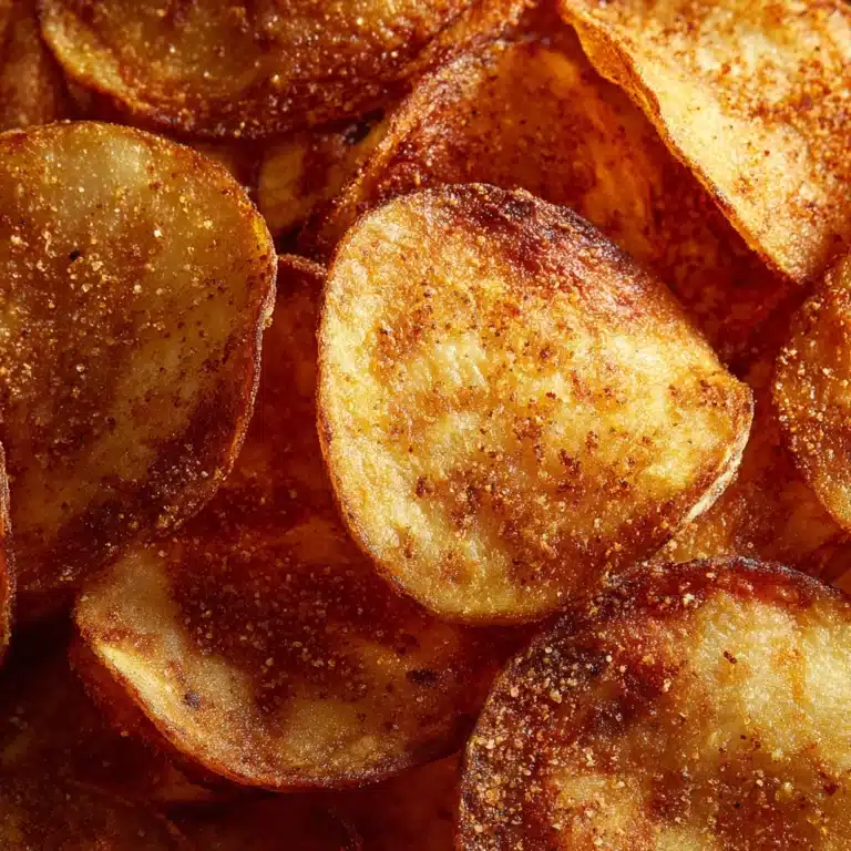 Air Fryer Apple Chips with Cinnamon Sugar Recipe