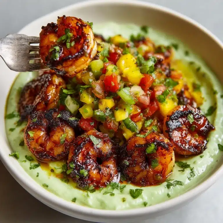 Grilled Shrimp & Avocado Salad Recipe
