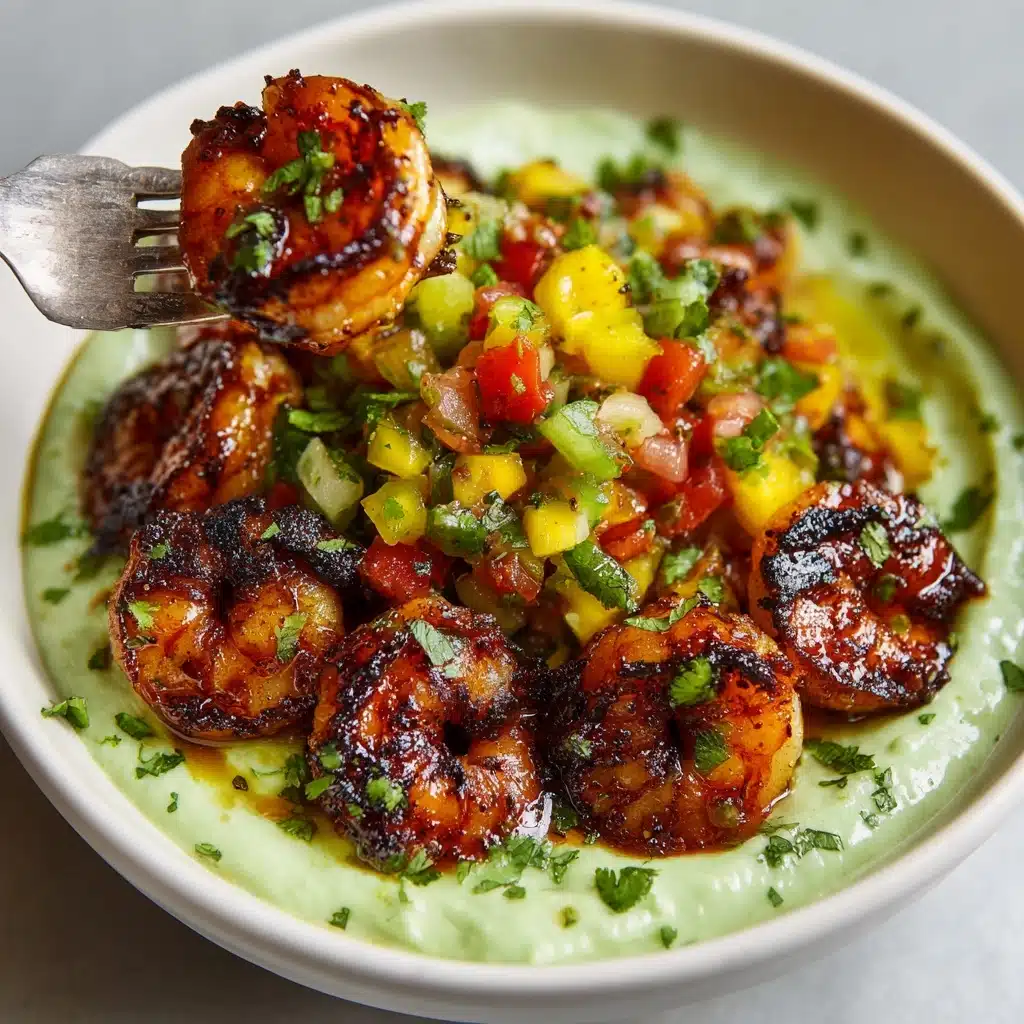 Grilled Shrimp & Avocado Salad Recipe - Recipe Image