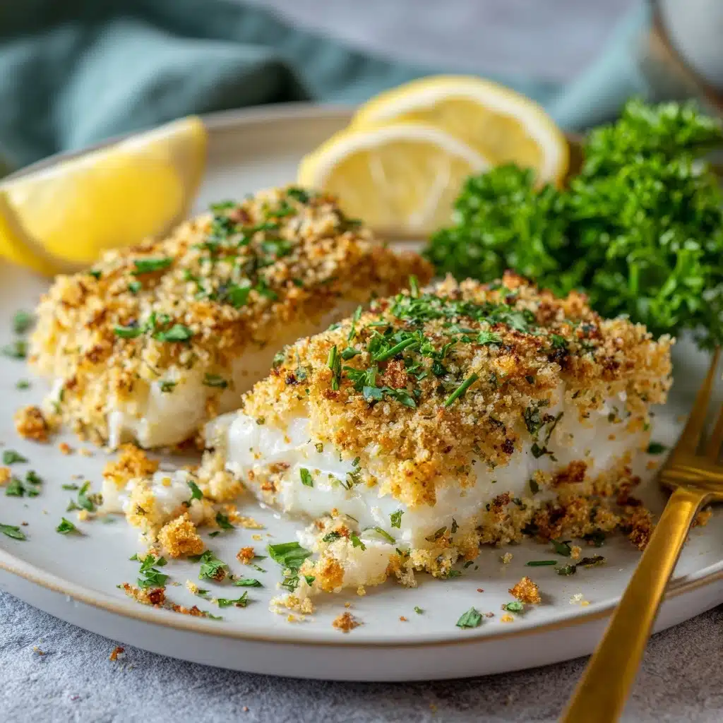 Panko Parmesan Baked Cod Recipe - Recipe Image