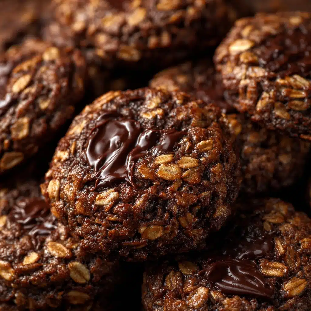 Chocolate Peanut Butter No-Bake Cookies Recipe - Recipe Image