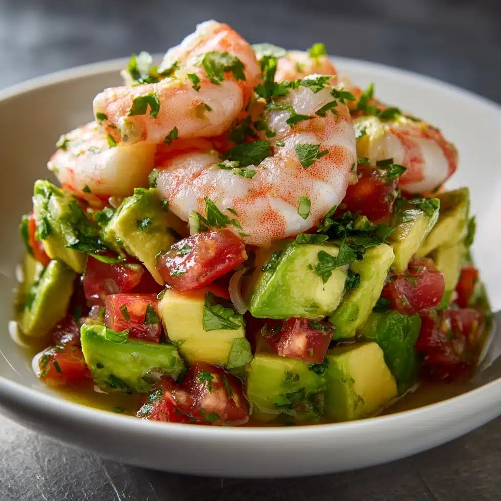 Avocado Salsa Shrimp Salad: Fresh, Zesty & Flavor-Packed! Recipe