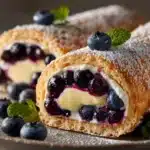 Blueberry Cheesecake Rolls Recipe