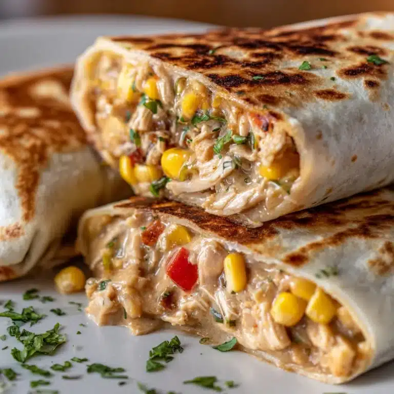 Southern Turkey Burritos with Refried Beans Recipe