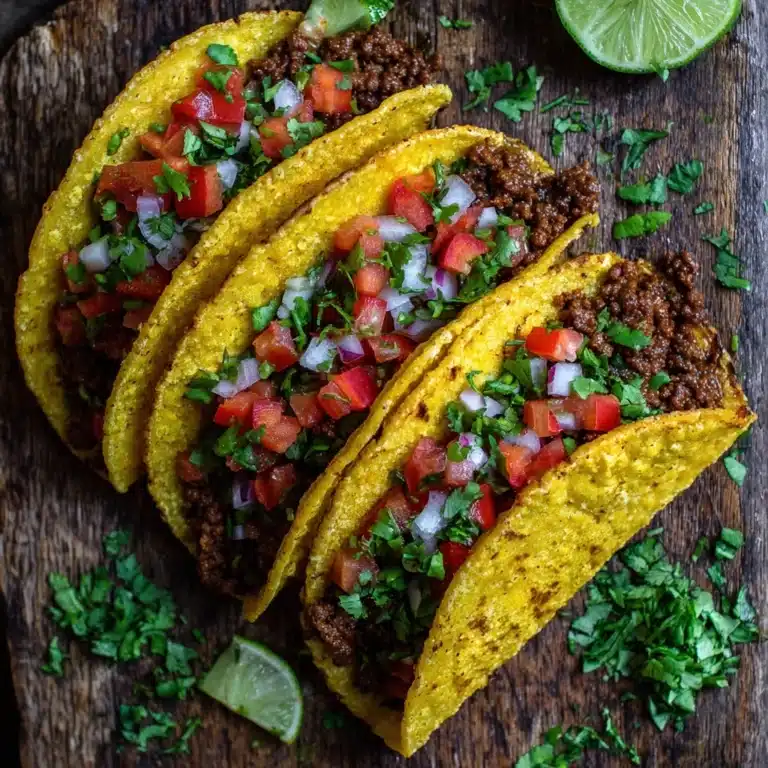 Easy Oven Baked Tacos for Tasty Dinners Recipe