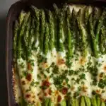 Cheesy Garlic Roasted Asparagus Recipe