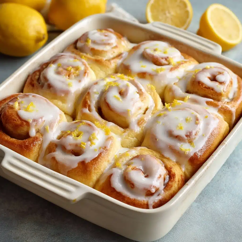 Lemon Sweet Rolls Recipe - Recipe Image