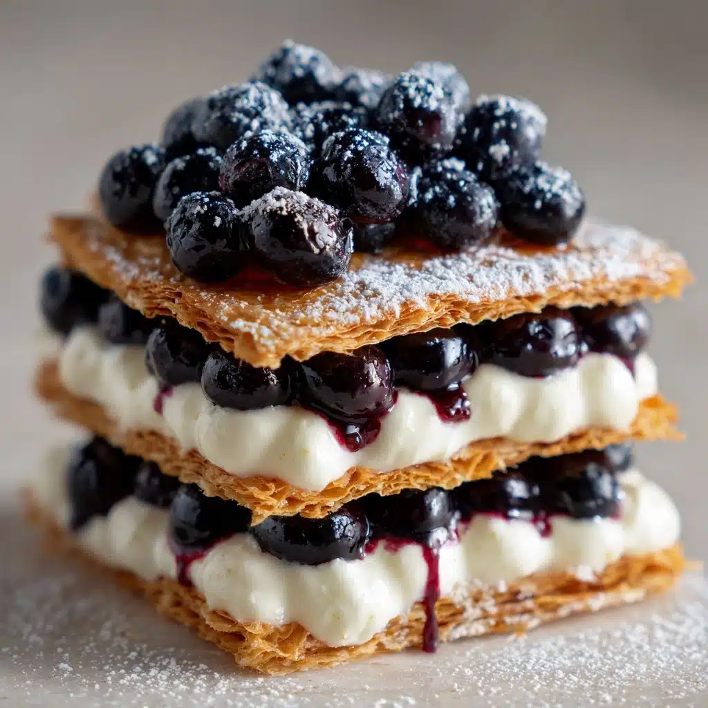 White Chocolate Blueberry Lasagna Recipe