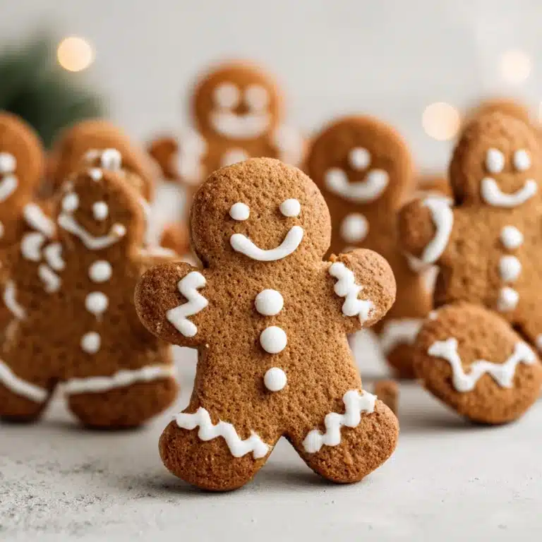 Soft & Chewy Gingerbread Men Cookies Recipe