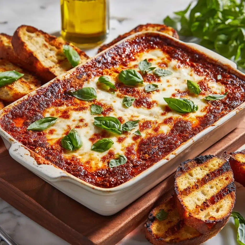 Baked Goat Cheese Bruschetta Dip Recipe - Recipe Image