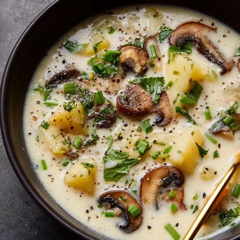 Easy Cream of Mushroom Soup Recipe