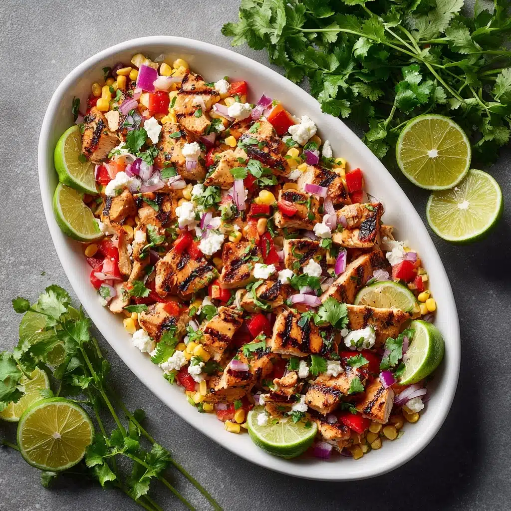 Healthy Street Corn-Inspired Chicken Salad Recipe - Recipe Image
