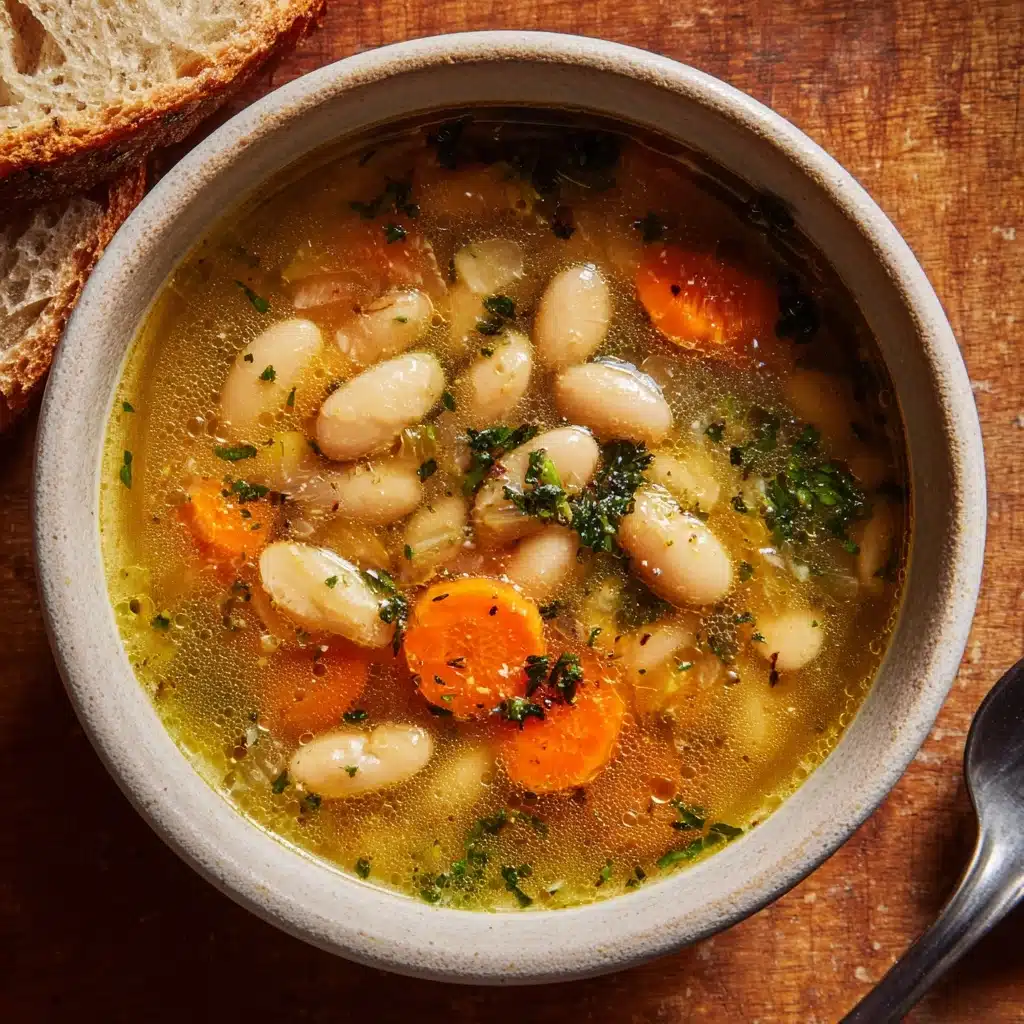 Great Northern Bean Soup with Carrots Recipe - Recipe Image