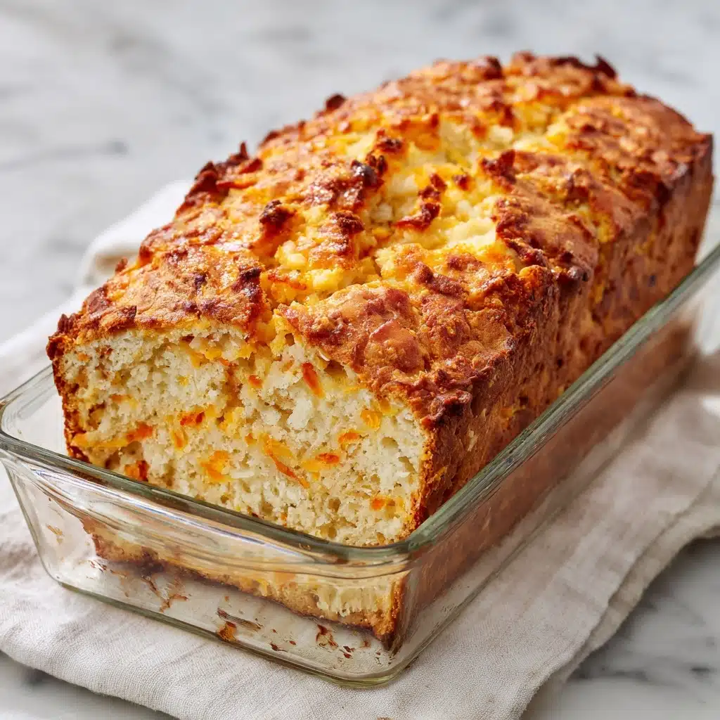 Easy Cheddar Cheese Bread Recipe - Recipe Image