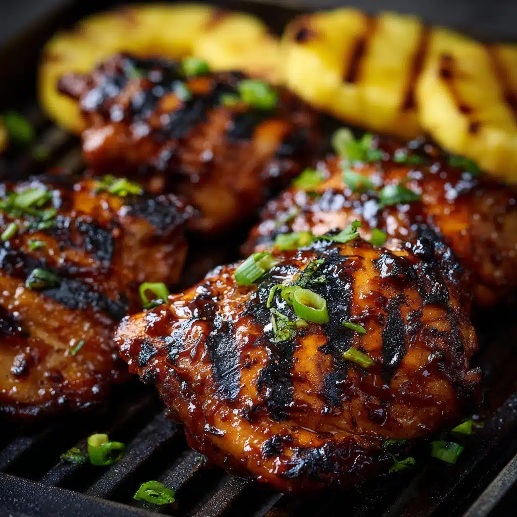 Hawaiian Grilled Teriyaki Chicken Recipe - Recipe Image