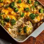 Cheesy Broccoli Chicken and Rice Casserole Recipe