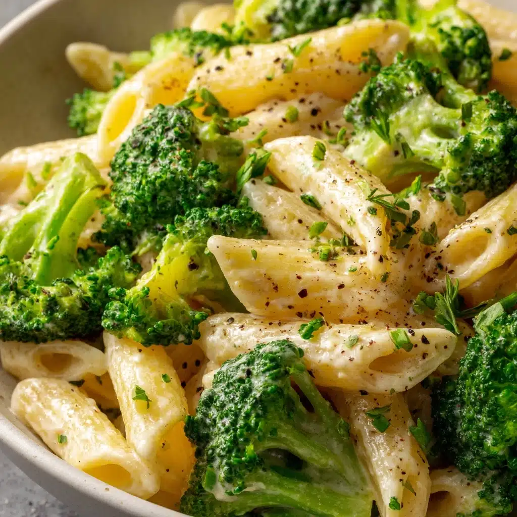 Creamy & Cheesy Broccoli Pasta Recipe