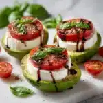 Caprese Stuffed Avocados Recipe