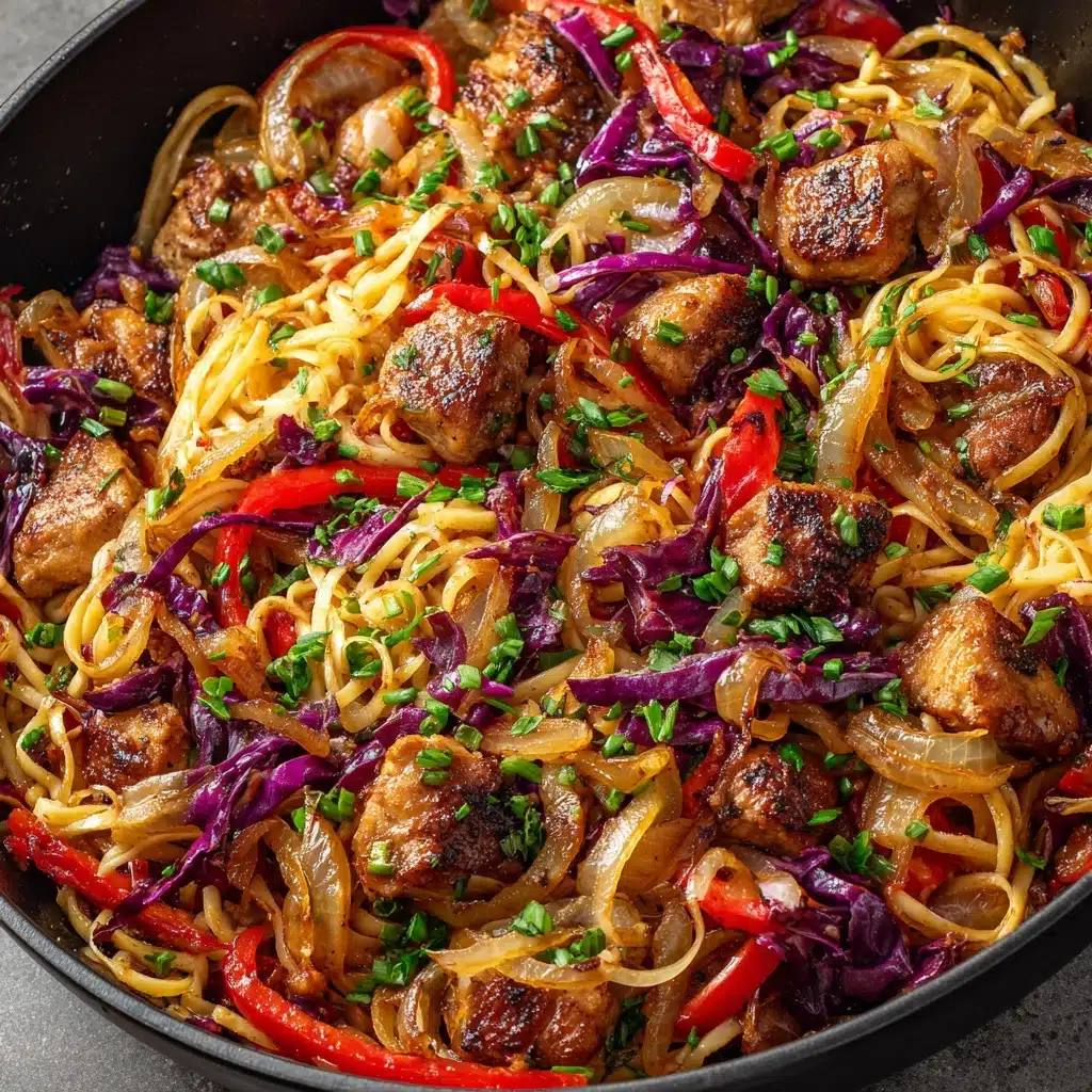Easy Chicken and Cabbage Stir Fry Recipe - Recipe Image
