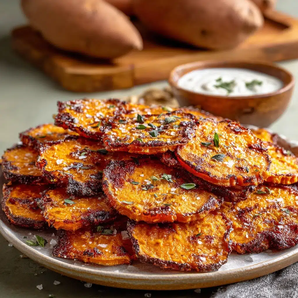 Crispy Smashed Sweet Potatoes Recipe - Recipe Image