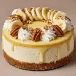 No Bake Banana Pudding Cheesecake Recipe