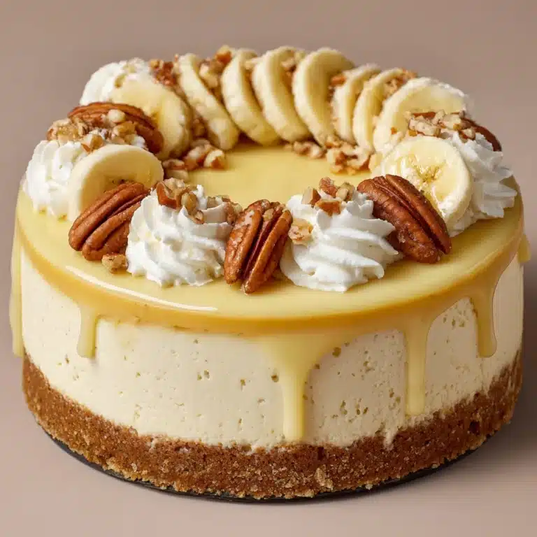 No Bake Banana Pudding Cheesecake Recipe