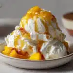 Homemade Peach Ice Cream Recipe
