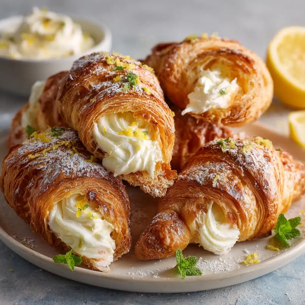 Lemon Cream Cheese Crescent Rolls Recipe - Recipe Image