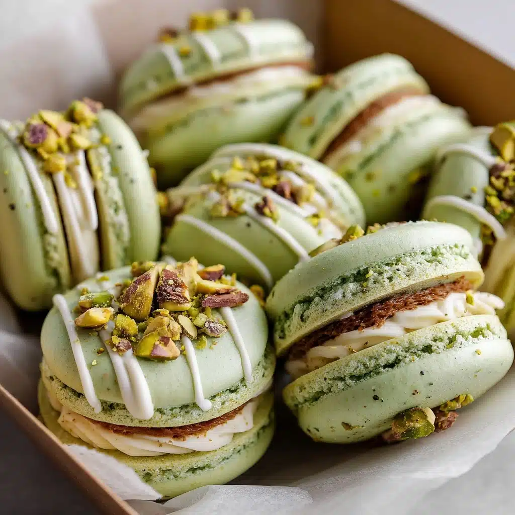 Pistachio Macarons Recipe - Recipe Image