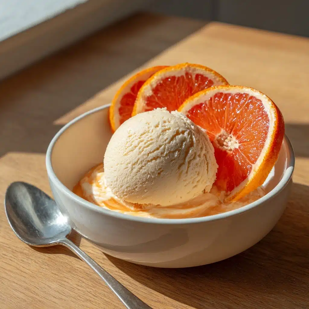 Orange Ice Cream Recipe - Recipe Image