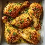 Garlic Parmesan Chicken Legs Recipe