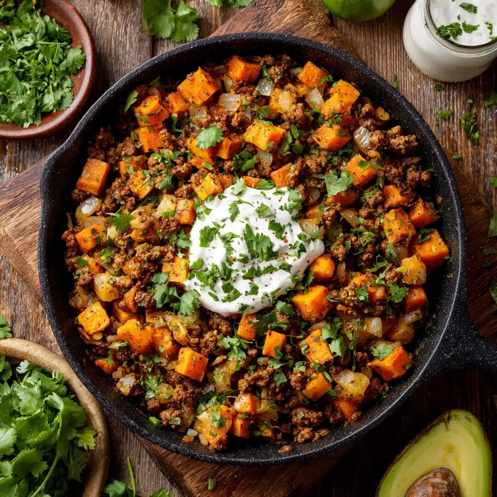 Turkey Sweet Potato Skillet Recipe - Recipe Image