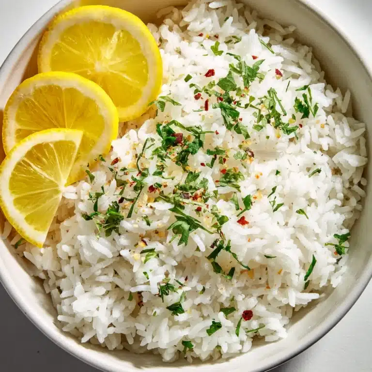 Easy Greek Lemon Rice Recipe