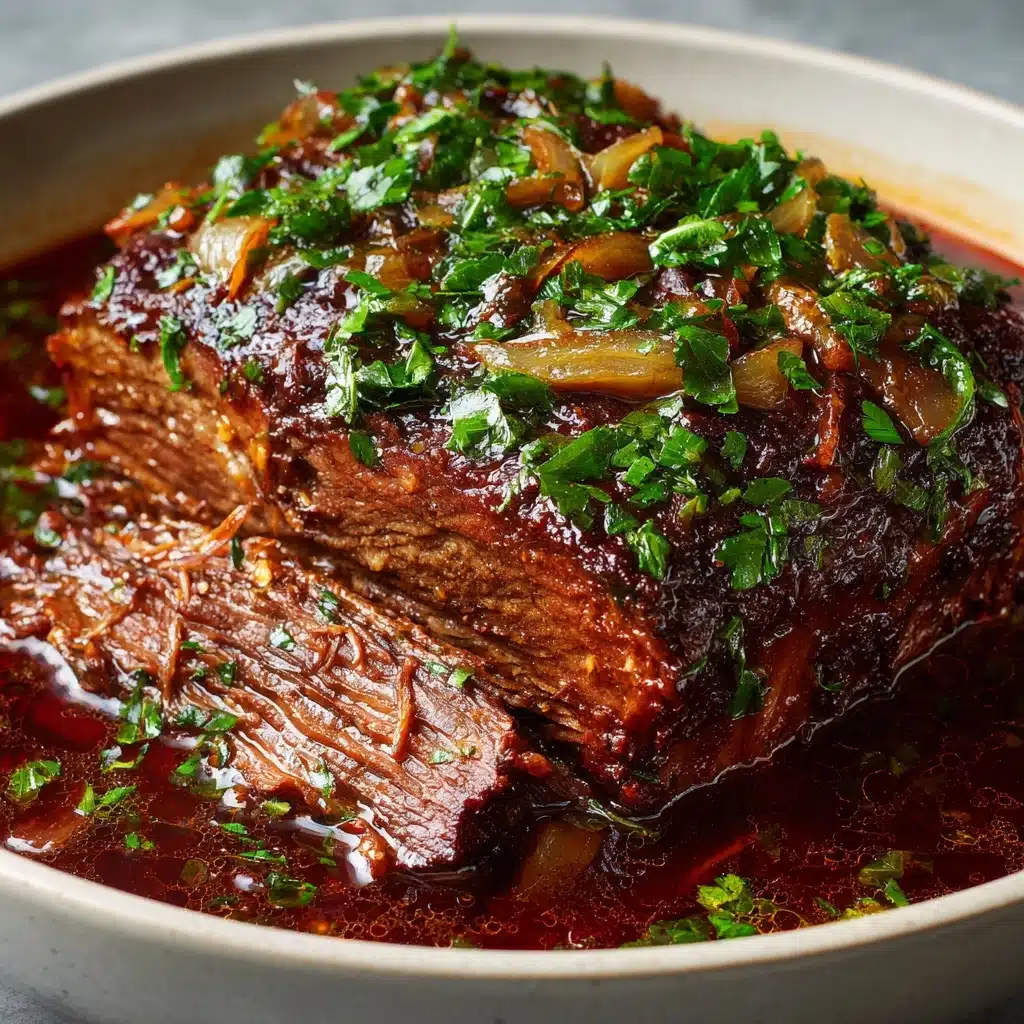 Italian Style Braised Brisket: An Amazing Ultimate Recipe - Recipe Image