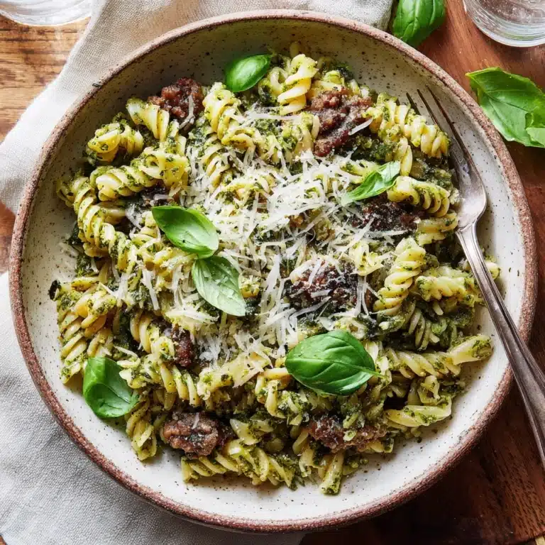 One Pot Lemon Basil, Asparagus, and Sausage Pasta: An Incredible Ultimate Recipe