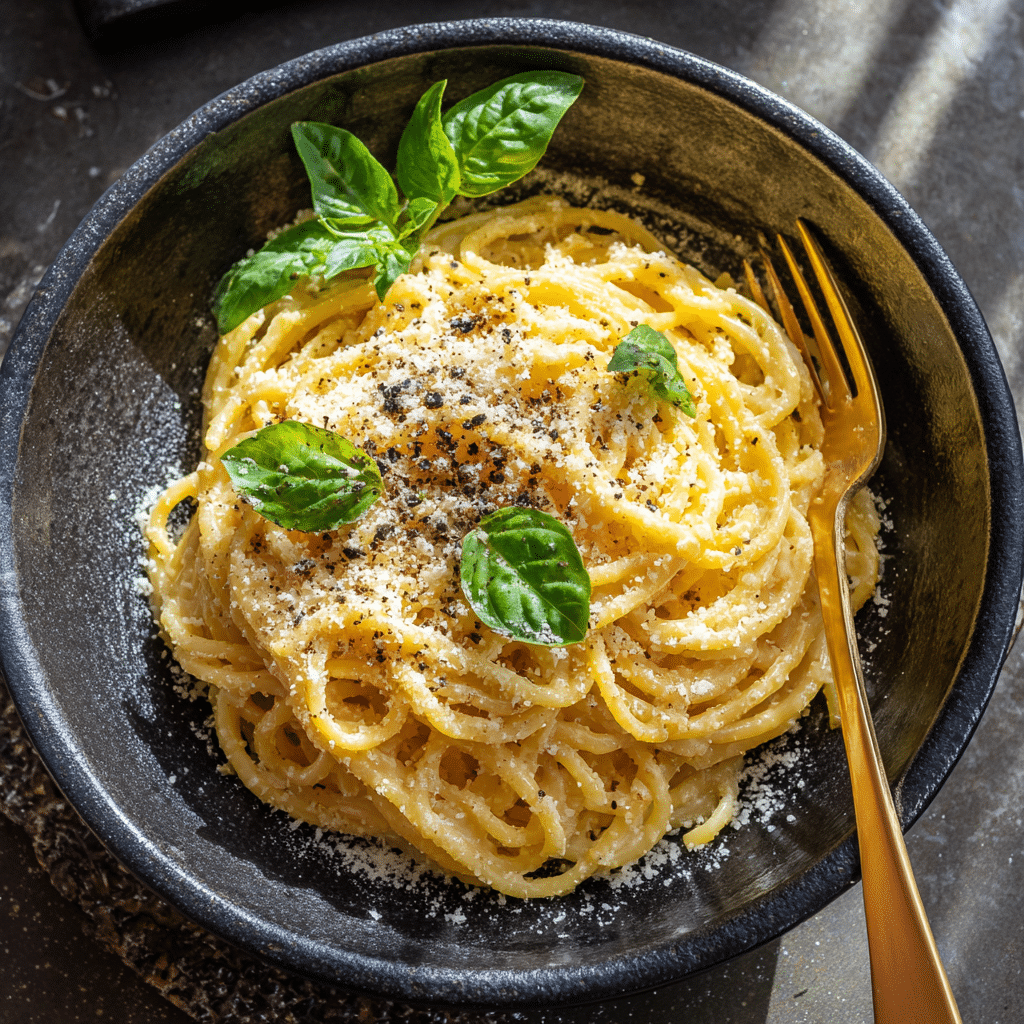 Lemon Basil Zucchini Pasta Alfredo: An Amazing Ultimate Recipe - Recipe Image