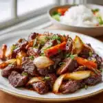 Savory Beef Onion Stir Fry Recipe