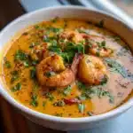 Creamy Thai Shrimp Coconut Curry Soup Recipe