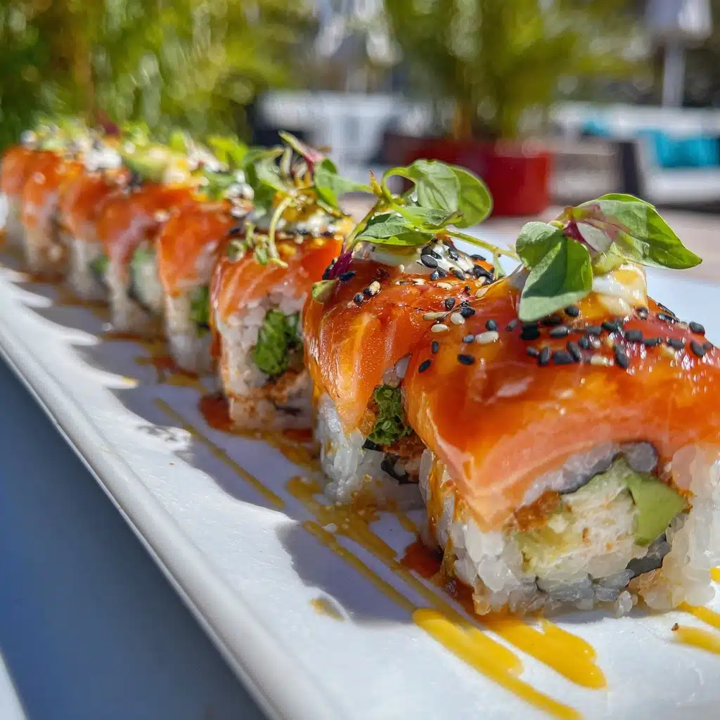 Zesty Lemon Basil Salmon Rolls Recipe