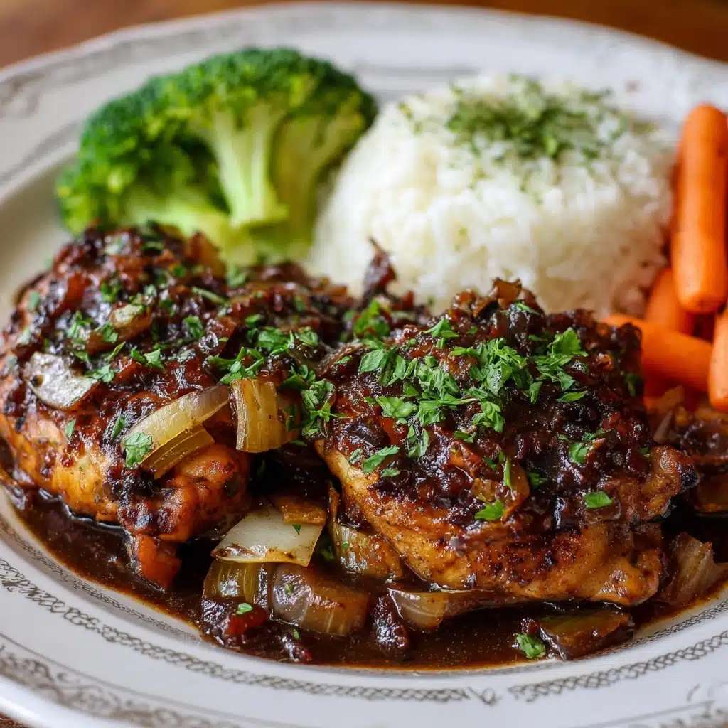 Brown Stew Chicken Recipe for Soulful Meals Recipe - Recipe Image